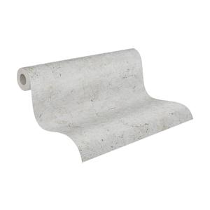 A.S. Cration Wallpaper - Concrete Effect Wallpaper in Grey - Wallpaper for Various Spaces - Wall Mural in 395.99 in x 20.87 in (10,05 m x 0,53 m)