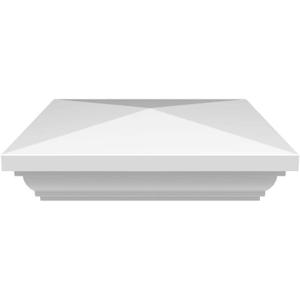 4"x4" New England Post Top, White