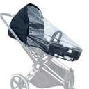 Baby Stroller Rain Cover Compatible with Cybex Priam & Mios & Balios Prams, Stroller Accessories Wind Cover, Transparent EVA Weather Shield with Large Space