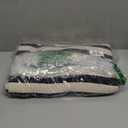 Collive Black and White Rug 3x5, Washable Outdoor Rug for Porch Cotton Woven Farmhouse Indoor Outdoor Rugs, Layered Welcome Door Mat, Floor Throw Carpet for Spring Front Door Decor Kitchen