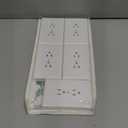 Bates Duplex Wall Outlet Covers - 10 Pack, White Wall Plates