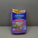 Always Discreet Adult Diapers for Women, Incontinence Underwear, Postpartum Essentials, Disposable Briefs, Max Absorbency, Bladder Leak Protection, Small/Medium, 32ct