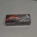 Saker Caulking Tool Kit-Aluminum 4 in 1 Sealant Finishing Tool Grout Remove Scraper Caulk Remover Glass Glue Angle Scraper for Bathroom,Kitchen,Floor,Window,Sink Joint,Frames Seal Silver