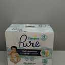 Pampers Pure Protection Baby Diapers, Size 1 (8-14 lbs), 132 Count, Up to 100% Leakproof, Premium Plant-based Skin Protection, Hypoallergenic Soft Diapers