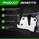 Door Lock Latch Actuator Compatible with Hyundai Tucson 2016-2020,Front Passenger Side,Replace # 81320-D3010 81320D3010