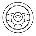 Blue Steering Wheel Cover