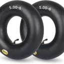 13x5.00-6 Inner Tube, 2 Pack with TR-87 Valve Stem, Heavy Duty, Universal Fit for Razor Dirt Quad Lawn Mowers, ATVs, Yard Tractor, Snow Blower