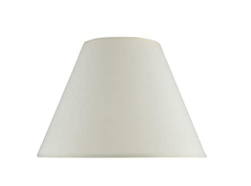 Aspen Creative 32017A Transitional Hardback Empire Shaped Spider Construction Lamp Shade in Off White, 15" wide (7" x 15" x 11")