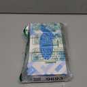 Hand-E Disposable Blue Nitrile Gloves Medium - 100 Count - Kitchen Gloves - Powder Free, Latex Free Medical Exam Gloves with Textured Grip Fingertips - Cleaning, Salon, Painting