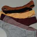 READY TO LOVE Cotton Underwear for Women Pack Breathable Thongs for Women Sexy Stretch Soft Womens Panties Thong Medium
