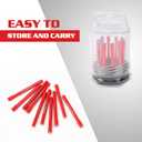 Goldblatt 10PCS 1/4" Diamond Drill Bits, 6mm Diamond Hole Saw Kit for Porcelain Tile Ceramic Concrete Granite Marble Hard Materials (not for Wood)