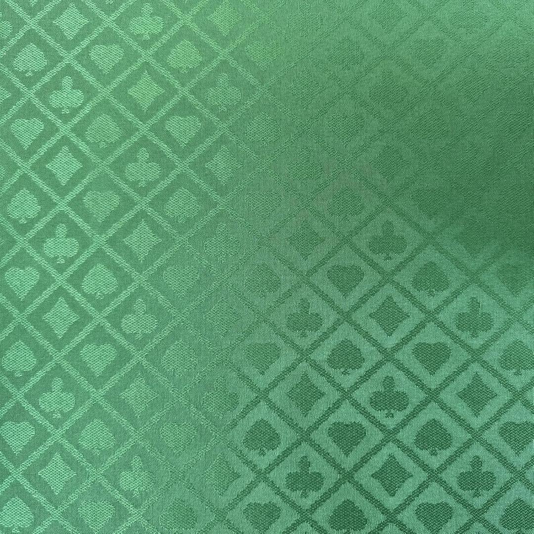 Speed Cloth Poker Table Fabric - 108X60 Inch Section of Casino Card Game Table Felt Top Cover Accessories - Green