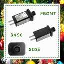 24V 12W LED Transformer Replacement Class 2 Power Supply for Christmas String Light Inflatable Decorations LED Controller IP44 Waterproof Low Voltage
