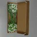24Pcs Babys Breath Artificial Flowers Bulk, 11inch Fake Baby Breath Flowers White Faux Gypsophila Real Touch Flowers for Outdoors Wedding DIY Bouquet Arrangement Party Home Table Decor