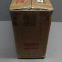 TheTerra Ceramic Dinnerware Sets for 4, 12 Pieces Handmade Reactive Glaze Plates and Bowls Set, Scratch Resistant Dish Set, Oven & Microwave & Dishwasher Safe (Coca Mocha)