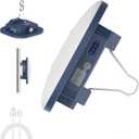 6 inch Rechargeable Camping Light TeiNewBy 4000LM 16500mAh up to 10-60 Hours Running, 5 Light Modes,LED Camping Lantern Portable,Magnetic Base for Hurricane Emergency, Outdoor, Hiking, Home and Car