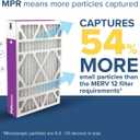 Filtrete 16x25x5 AC Furnace Air Filter, MPR 1550, MERV 12, Fits Honeywell & Trion AirBear, CERTIFIED Asthma & Allergy Friendly, Electrostatic Air Filter, 1-Pack (actual size 15.75 x 24.13 x 4.88)