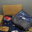 Kids Sports Comforter Set Twin Boys Bedding Set Navy Baseball Football Soccer Basketball Bed Sets Reversible 5 Pieces Bed in A Bag with Sheets(Navy Balls, Twin)