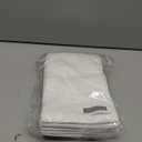 High Absorbancy Reusable Flat Cloth Diapers, Soft & Safe 27 X 27 100% Cotton Burp Cloth, Also Great to Clean Mirrors (6)