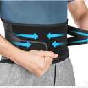 Adult Unisex Back Brace With Stays For Lower Back Pain Relief Lift Lumbar Suppor