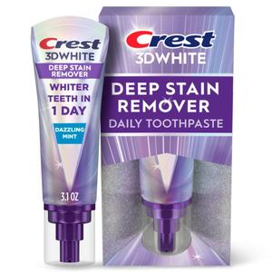 Crest 3DWhite Brilliance Deep Stain Remover Dazzling Mint Toothpaste - 3.1oz Crest 3DWhite Brilliance Deep Stain Remover Dazzling Mint Toothpaste - 3.1oz