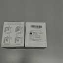 2 x Universal Travel Adapter, 6-Port 6.0A 30W International Power Adapter with 4 USB-A, 2 USB-C Ports & 1 AC Outlet, European Travel Plug Adapter Travel Essentials(Type C/G/A/I)