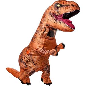 Rubies Jurassic World: T-Rex Inflatable Costume for Adults, Unisex One Size