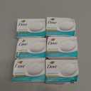 Dove Beauty Bar Gently Cleanses and Nourishes Sensitive Skin Effectively Washes Away Bacteria While Nourishing Your Skin, White, 3.75 Oz, 6 Count  