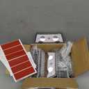 Solar Fence Lights Outdoor Waterproof LED - 3000/4000/6000K 3 Mode, IP65 Waterproof Fence Lights Solar Powered, Solar Wall Lights for Outside, Backyard/Step/Patio/Deck Fence/Stair Railings (12 pack)