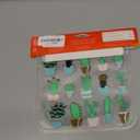 Full Circle Ziptuck Reusable Lunch Bag Set  1 Sandwich Bag and 1 Snack Bag - Multi-Use Leak-Free Food-Safe Storage Bags  BPA-Free, Cactus Party