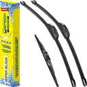 GSPSCN 3 Wipers Replacement for Dodge Caravan 2007-1996，Grand Caravan 2007-2000 /Chrysler Town & Country 2007-2000，Original Equipment Windshield Wiper Blades 28"+28"+16" (set of 3) J hook