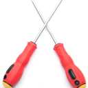 MAXPOWER 6-Piece Impact Rated Screwdriver Set, Slotted & Phillips, Cr-V Steel with Magnetic Tips, Ergonomic Soft Grip TPR Handles