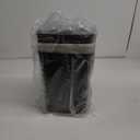 CEROELDA 3 Pack Bathroom Trash Can with Lid, 10L/2.6 Gal Small Garbage Can with Press Top Lid, Slim Plastic Waste Basket for Toilet, Office, Bedroom (Muti 1, 3 Pack)