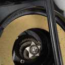 KIRAINAFLY Conical Burr Coffee Grinder, Electric Coffee Bean Grinder with 25 Precise Grind Settings for Espresso/Drip/French Press, Smart Touch Control, Antistatic, Black,Was used