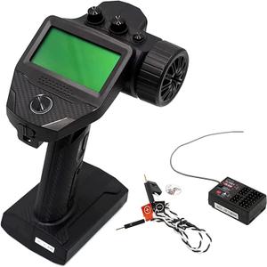 Flysky FS-G7P 2.4G 7CH ANT Protocol Radio Transmitter PWM PPM I-Bus SBUS Output with FS-R7P RC Receiver for RC Car Boat (FS-G7P Transmitter)