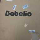 Babelio 36 in Extra Tall Baby Gate for Stairs No Drilling, PressGuard
