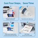 Replacement for Epson 502 Ink Refill Bottles Remanufactured for Ink for EcoTank ET-3850 ET-2850 ET-4850 ET-15000 ET-3760 Printer (5 Bottles, 2BK,CMY)