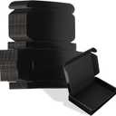 ZBEIVAN 6x4x1 Black Shipping Boxes Set of 50, Corrugated Cardboard Mailer Boxes for Packaging Small Business Mailing Gifts