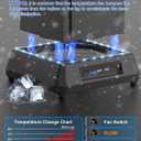 Cooling Fan for Xbox Series X Mviioe Xbox Series X Cooling Stand with LED Indicator, Extra Big Turbo Fan, USB 2.0 Ports, Dust Cover Filters (Only Compatible with Xbox X)