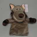 Wolf Open Mouth Hand Puppets Plush Animal Toys for Imaginative Pretend Play Storytelling
