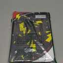 Trading Card Binder 4 Pocket,400 Pocket Card Collection Binder with 50 Removable Sleeves, PU Waterproof Top Card Book,3-Ring Zipper Collectible Trading Card Album for MTG/TCG/Card Holder Gift(Black) (Small)