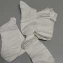 Women Viscose Bamboo Ankle Socks Low Cut Thin Sock Lightweight Pastal Color Soft Sock 5 Pairs