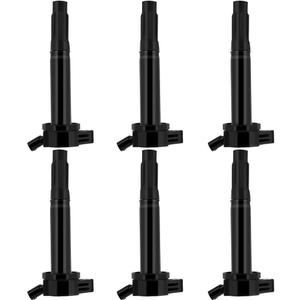 ECCPP Set of 6 Ignition Coil for Lexus & for Lotus for Toyota for Highlander for Avalon for Camry for Sienna ES350 RX350 RX450H V6 3.5L Engine OE Part Numbers 90919-A2007 UF487 C1601