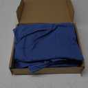 Amazon Basics Lightweight Ultra-Soft Breathable Easy Care Microfiber 3-Piece Bed Sheet Set with 14-Inch Deep Pockets, Twin XL, Dutch Blue, Solid