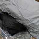 MEREZA Double Sleeping Bag for Adults Mens with Pillow, XL Queen Size Two Person Sleeping Bag for All Season Camping Hiking Backpacking 2 Person Sleeping Bags for Cold Weather & Warm (Double (90.6in*61in), Black)