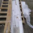 Ball & Cast Murphy Bed Queen Size Bed Frame with a Shelf,Wooden Space-Saving Wall Cabinet Beds,w/Slat Support,for Bedroom,Student Dorms,Guest Rooms,Studio,Office,White