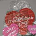 Valentine’s Day Decorations, Wooden Valentine’s Day Door Decor, Heart Shaped Door Hanging Sign, Happy Valentine’s Day Door Hanger Front Door Decorations for Home Porch, Wall, Outdoor