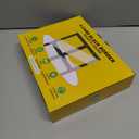 5-Pack 4-Card Magnetic Card Holders - 35PT Black Border One Touch Card Case, Wall-Mountable Design, Fits Baseball, Game, Sports Cards, Secure & Clear Protection for Trading Card Collection