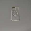 SUPFINE Magnetic for iPhone 15 Pro Max Case (Compatible with MagSafe) (Military Grade Drop Protection) Translucent Matte Shockproof with Anti-Fingerprint Phone Case,Antique White