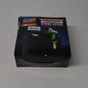 PowerFlow Garden Hose, NON-EXPANDABLE 25 Feet Premium Quality Stainless Steel Metal Water Hose with Durable Fabric Skin, Hose For Commercial, Residential Use, Bonus 10-way Spray Nozzle (25 Ft, Black)